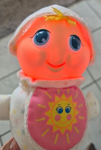Peluche luciole vintage ver luisant glo