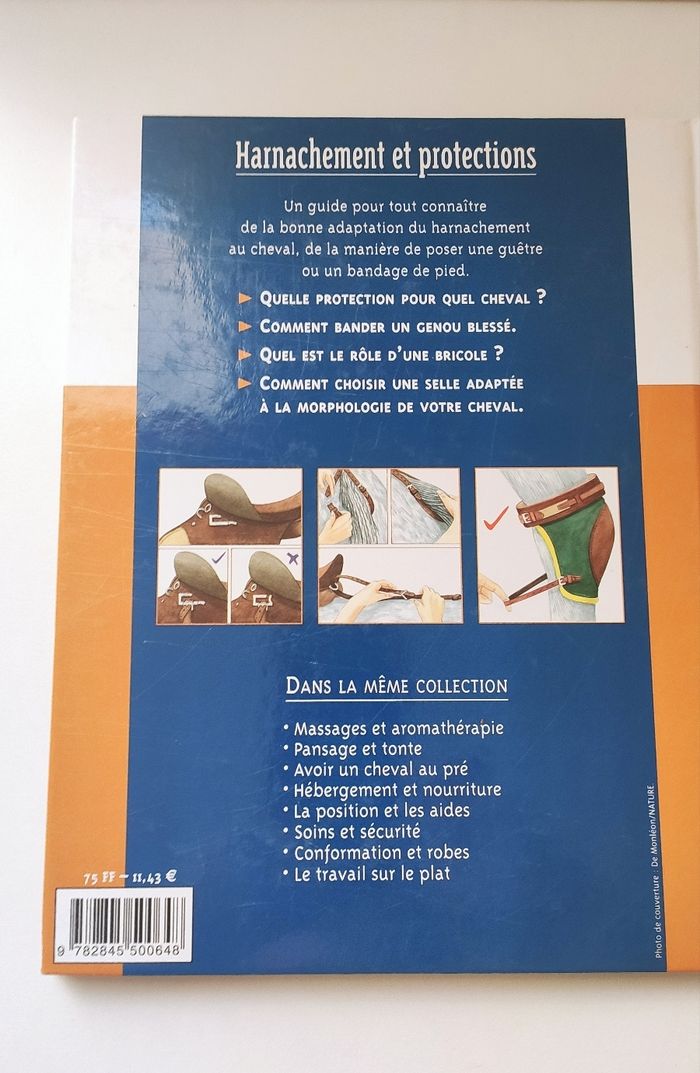 Livre d'équitation Harnachement et  protections - photo numéro 3