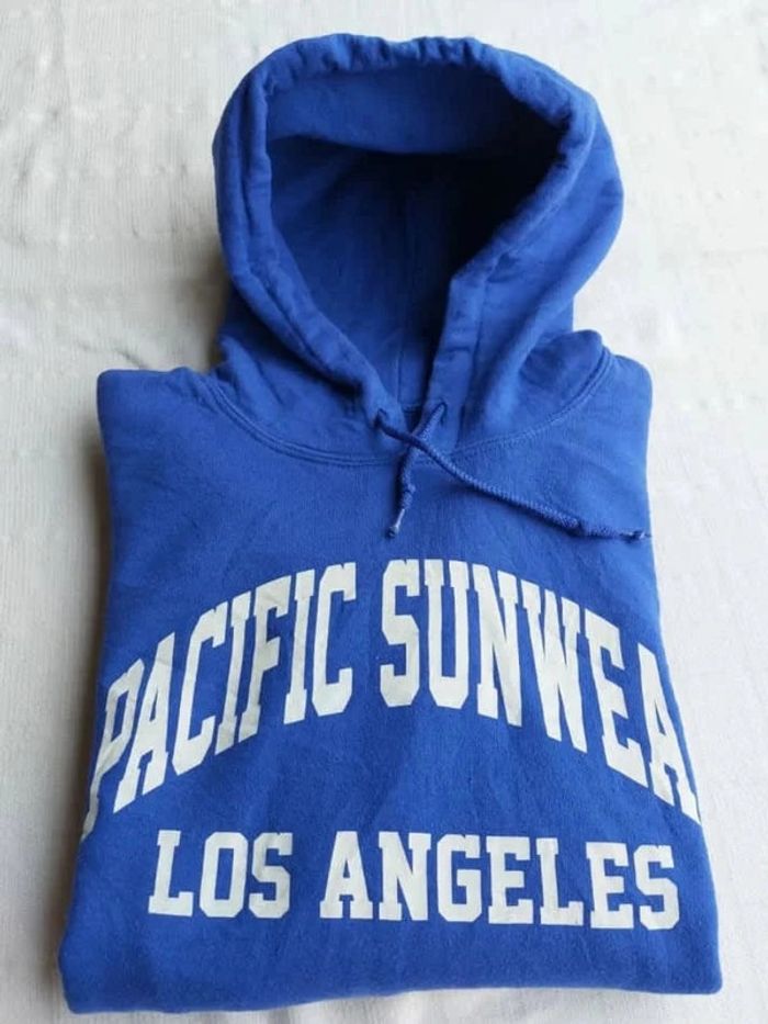 Sweat à capuche mixte Pacific Sunwear Los Angeles taille M - photo numéro 9