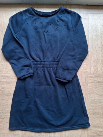 Robe longue bleu