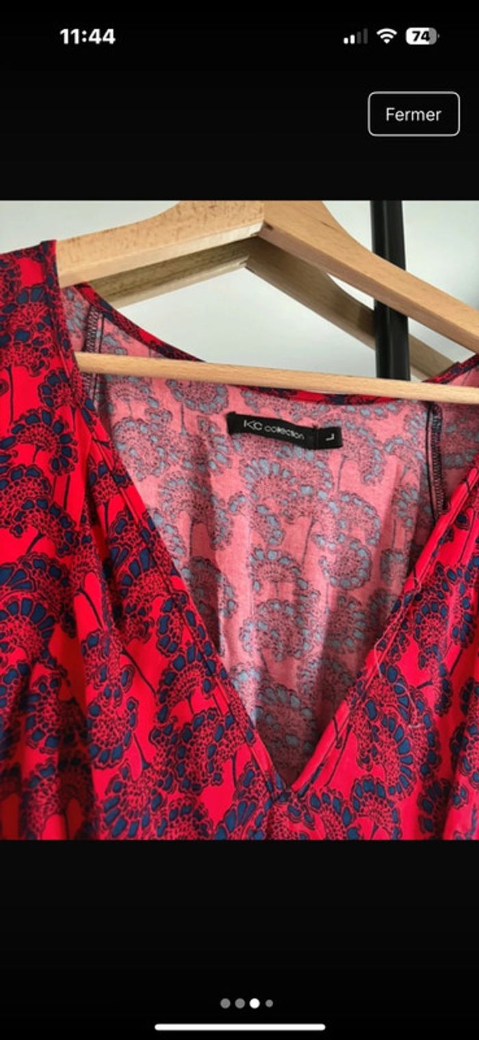 Robe longue rouge - photo numéro 3