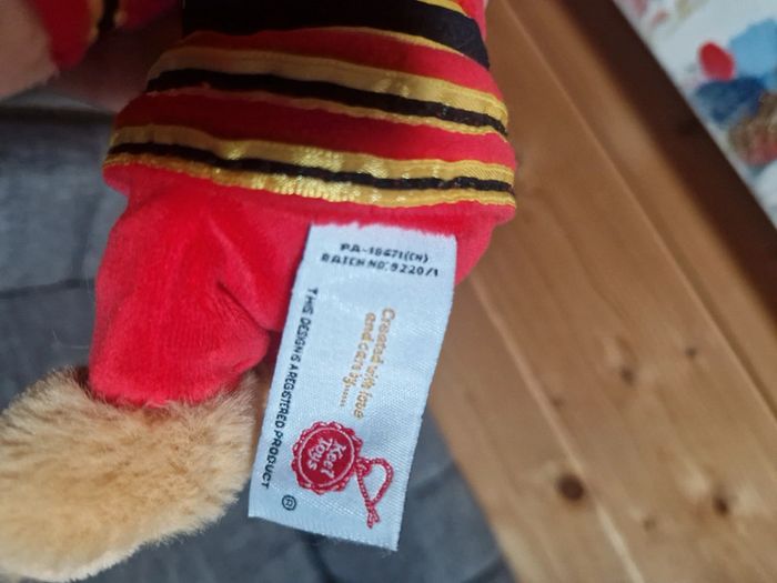 Peluche ours anglais - photo numéro 4
