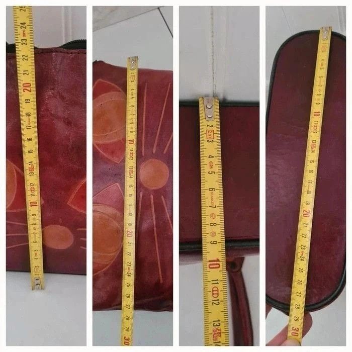 Sac porté épaule + porte monnaie assorti 100% cuir - photo numéro 18