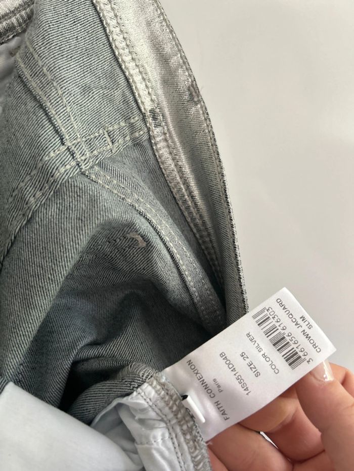 Pantalon gris argentée - photo numéro 10