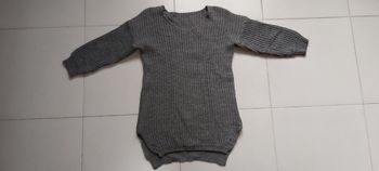 Pull gris foncé