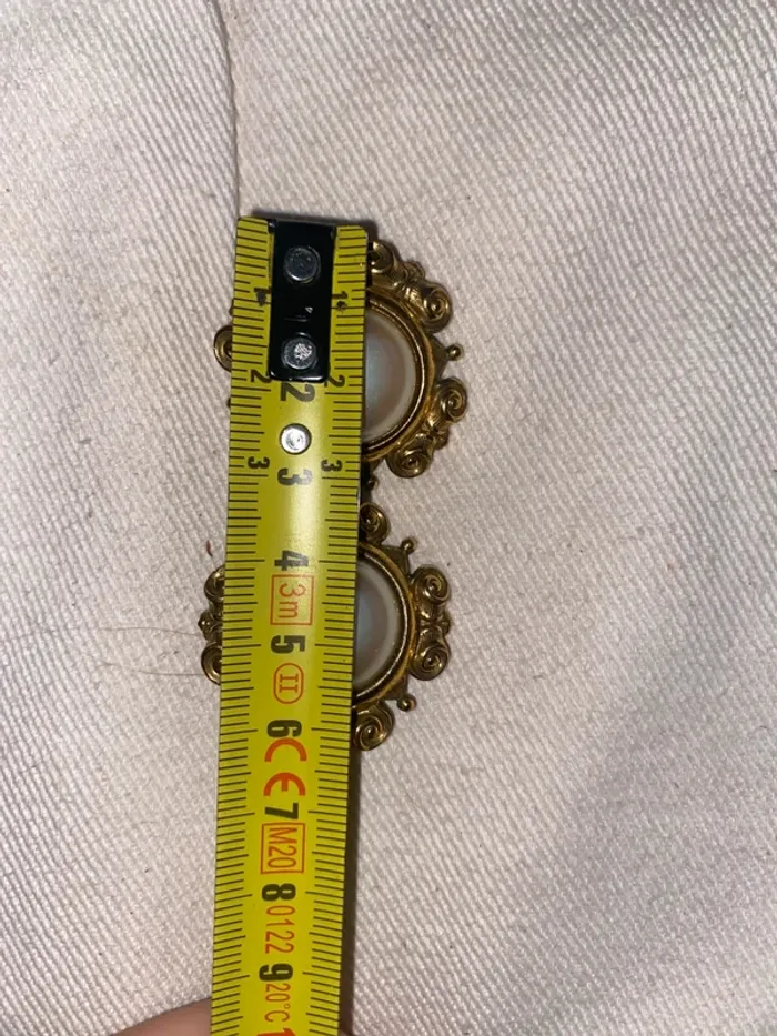 Boucles d’oreilles à clip baroque - photo numéro 8