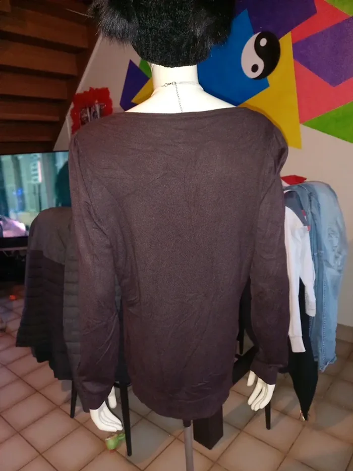 Pull marron 42 - photo numéro 6