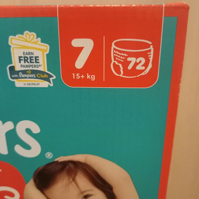 Pampers baby dry Pants taille 7 (144 couches) - photo numéro 2