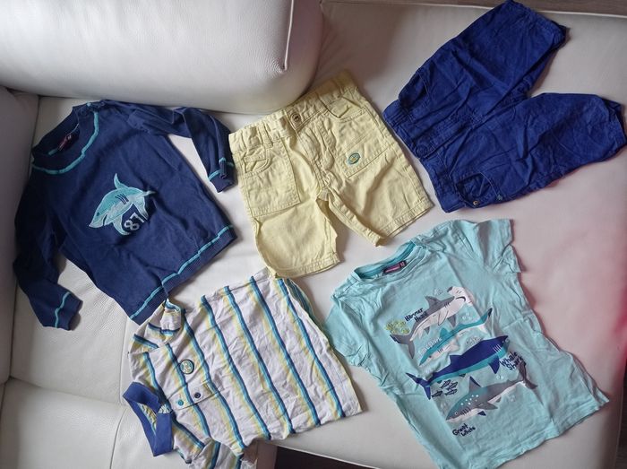 Ensemble été 🌅 garçon sergent major 5 ans