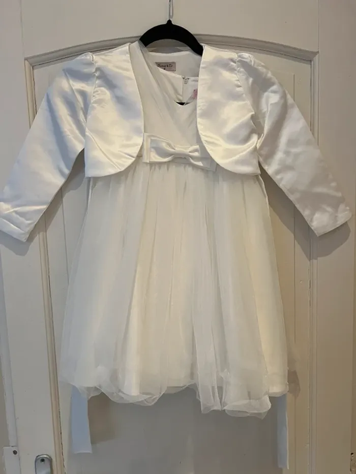 Robe cérémonie avec veste et boléro - photo numéro 4