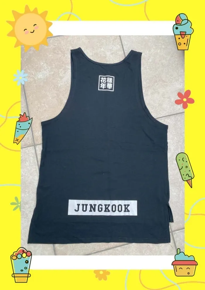 Débardeur BTS Jungkook 97 Hyyh S 36