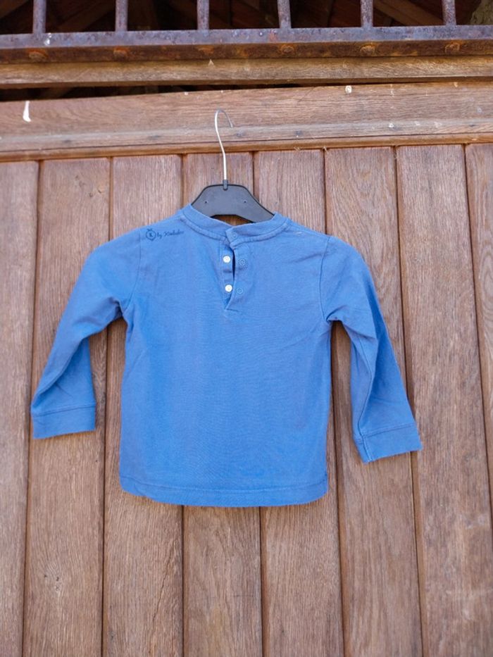 Tee-shirt manche longue bébé garçon 18 mois - photo numéro 2