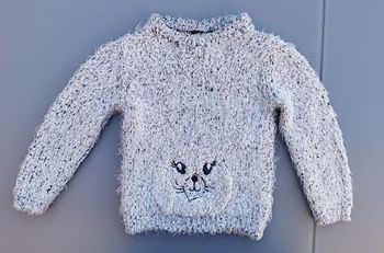 Pull tout doux 5 ans fille punkids