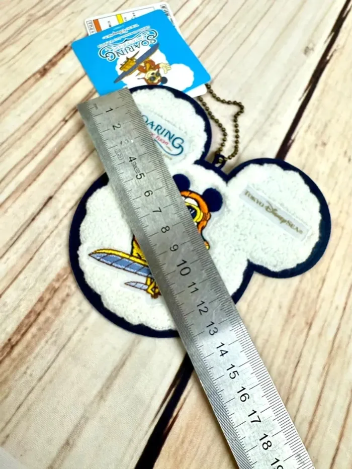 Badge en tissu Mickey Soaring grand opening - Tokyo Disneyland import Japon - photo numéro 10