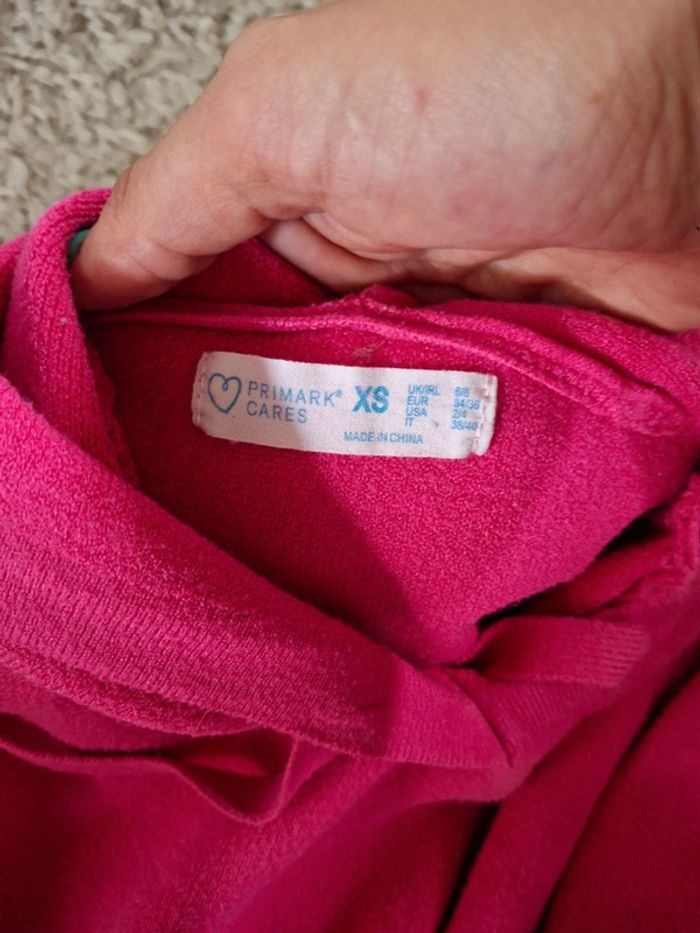 Magnifique ensemble rose pull et bas style survêtement taille xs primark soit 34 / 36 - photo numéro 6