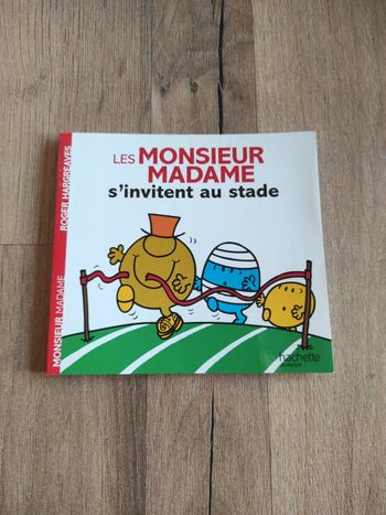 Livre : Les Monsieur Madame s'invitent au stade