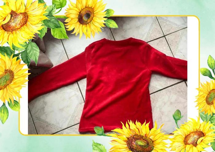 Ensemble Mélissa Brown M rouge beige rose renne - photo numéro 5