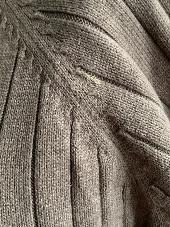Pull col roulé marron Gino santi casual XL - photo numéro 16