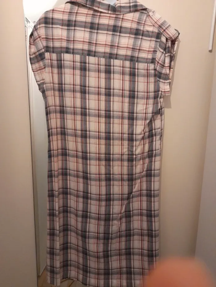 Robe courte à carreaux de taille 38 - photo numéro 2