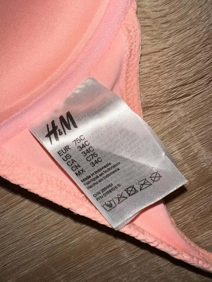 Haut de maillot push-up corail - photo numéro 3