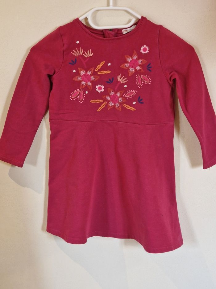 Robe Du Pareil au Même 5 ans fuschia