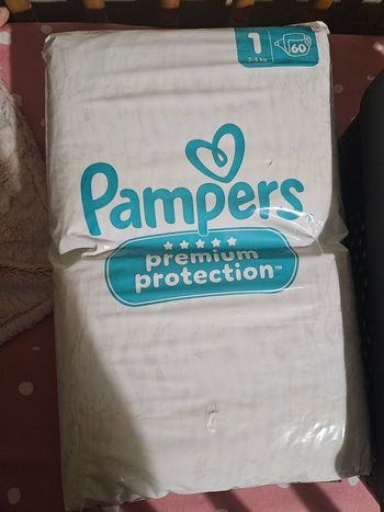Couche PAMPERS PREMIUM TAILLE 1 