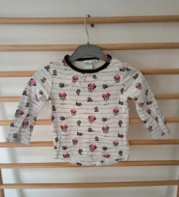 T-shirt manche longue disney baby minnie