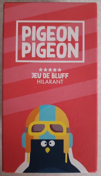 PIGEON PIGEON Jeu de Société Ambiance Bluff Humour Boîte Rouge