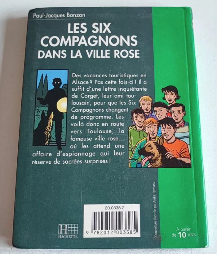 Livre les 6 compagnons dans la ville rose - photo numéro 2