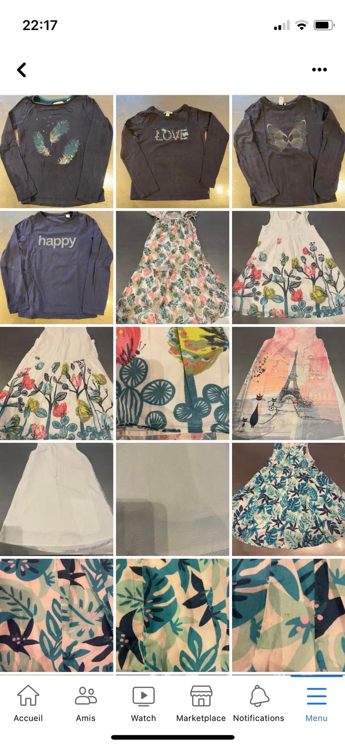 Vêtements 6 ans fille