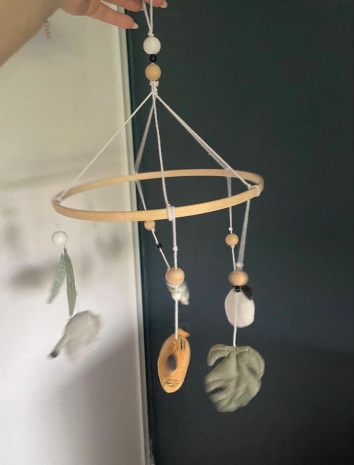 Mobile musical HANOÏ - vert / multicolore - photo numéro 2