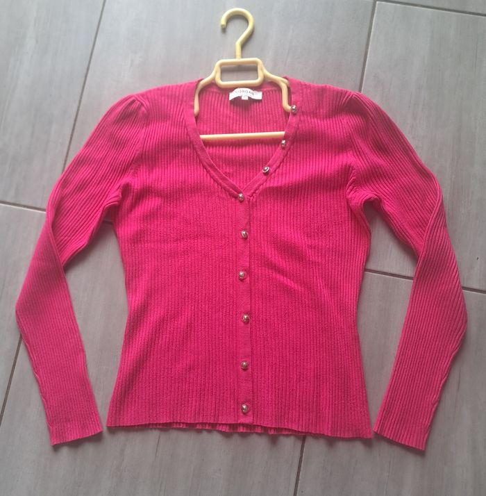 Pull léger rose flashy Morgan Taille L