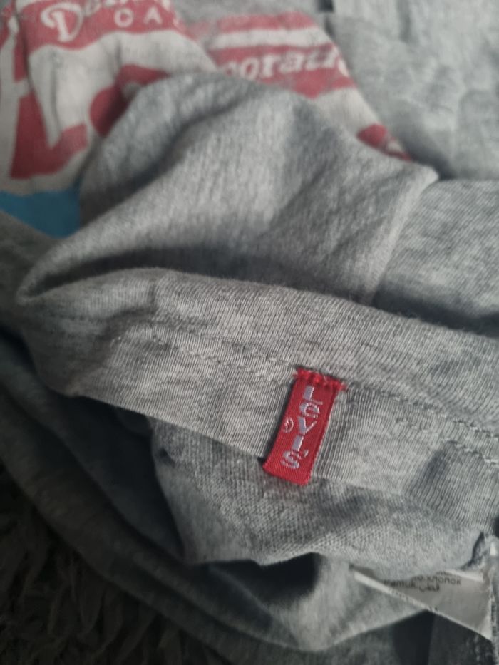 T-shirt gris imprimé Levi's 12ans - photo numéro 5