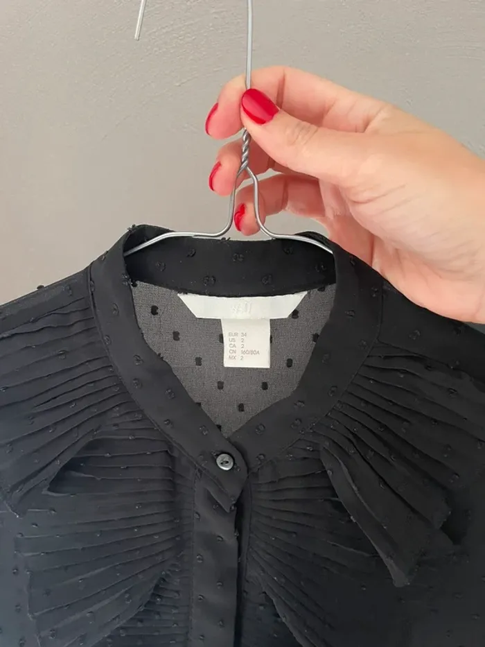 Chemisier en popeline H&M - photo numéro 4