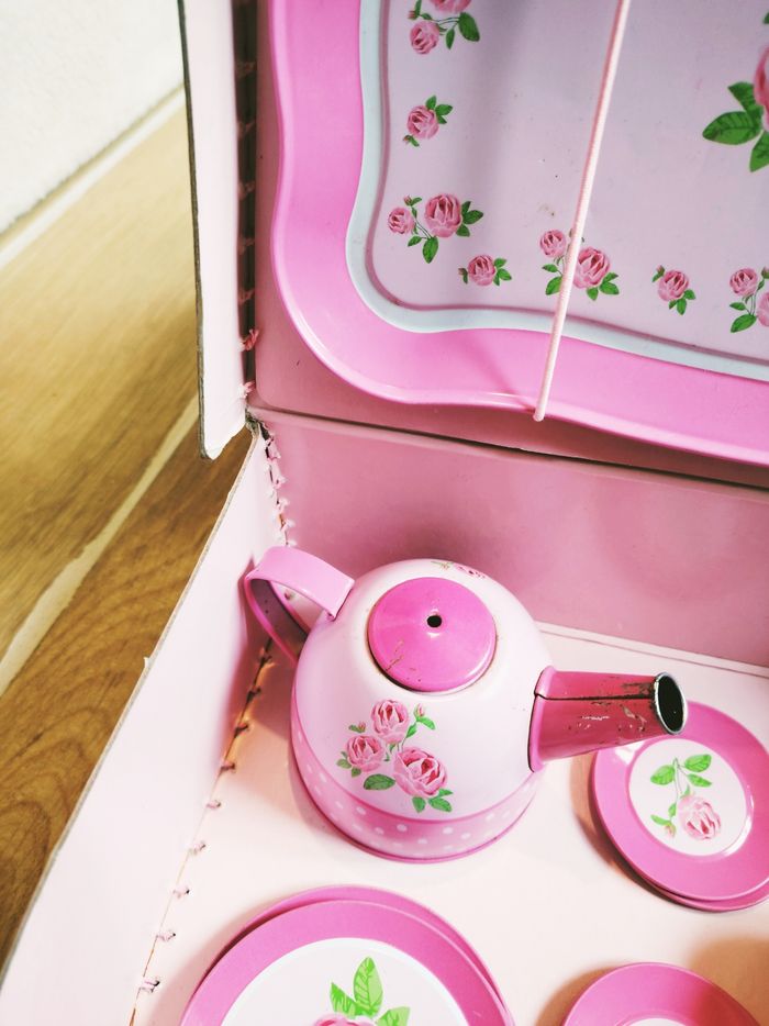 🫖Coffret dinette service à thé en metal marque Bb and Co - photo numéro 8