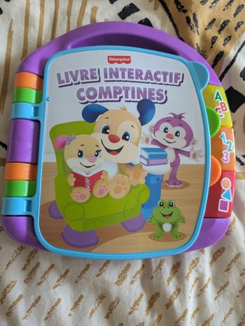 Livre musical Fisher Price