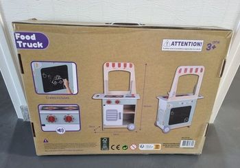 Cuisine en bois foodtruck