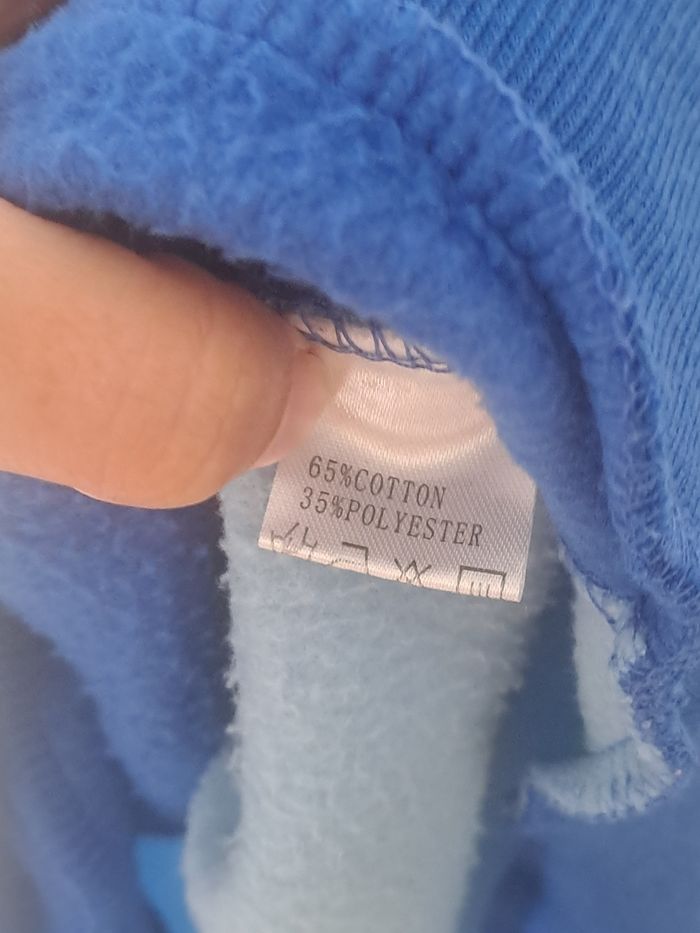 Sweat à capuche beige bleu Shein Taille S - photo numéro 9