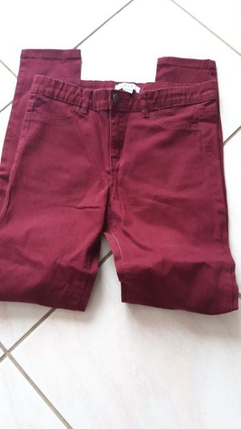 Pantalon bordeau
