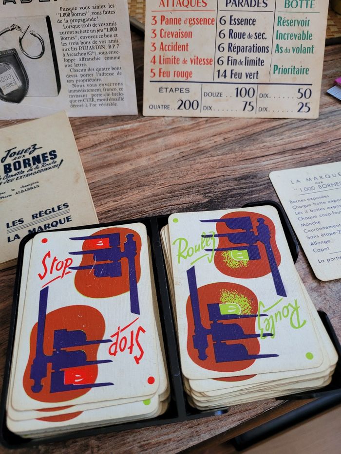 Jeu mille bornes vintage - photo numéro 10