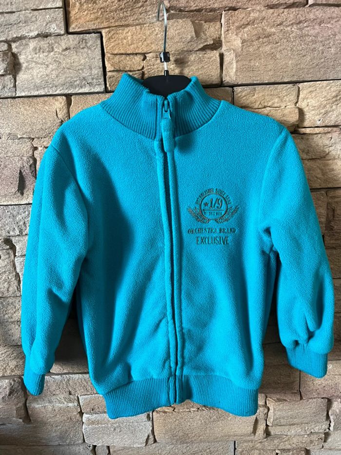Gilet zippé polaire 5 ans orchestra