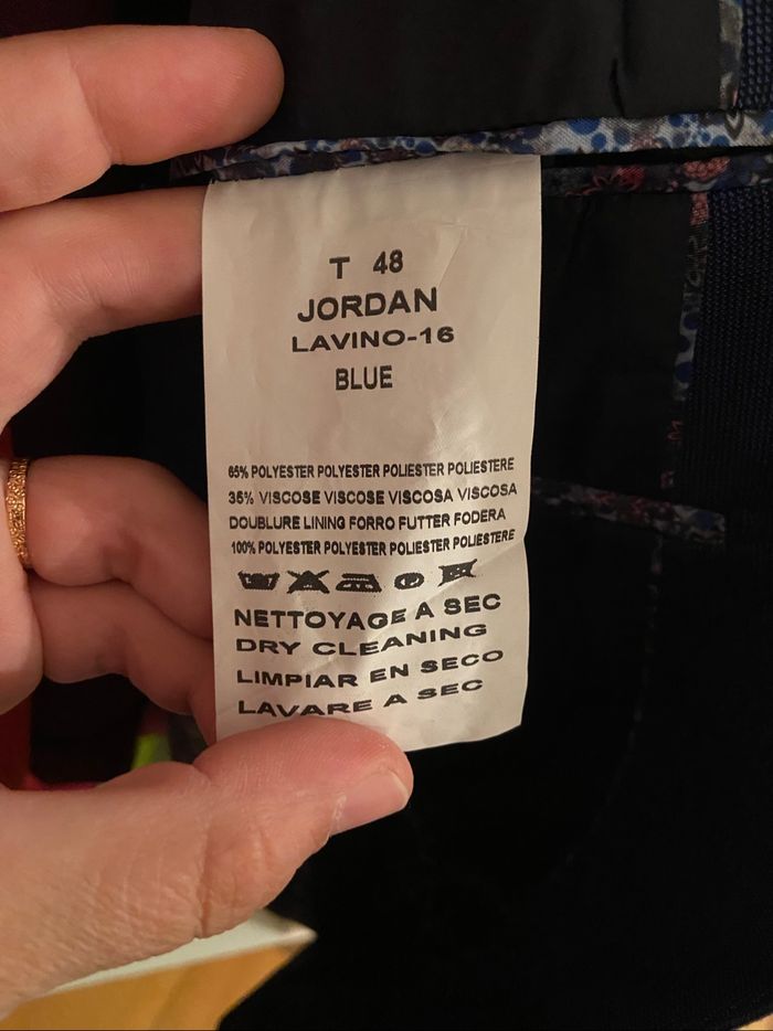 Costume homme bleu - photo numéro 7