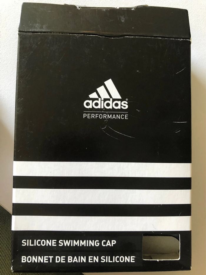 Bonnet de bain #silicone#adidas#taille NS - photo numéro 4