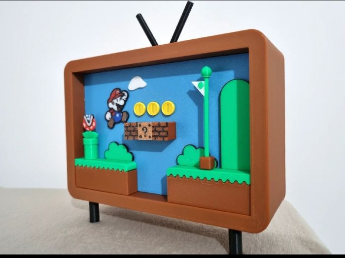 Super Mario Bros Niveau 2  Télévision Rétro - photo numéro 2