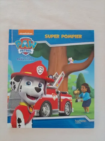 Livre Pat patrouille : Super pompier