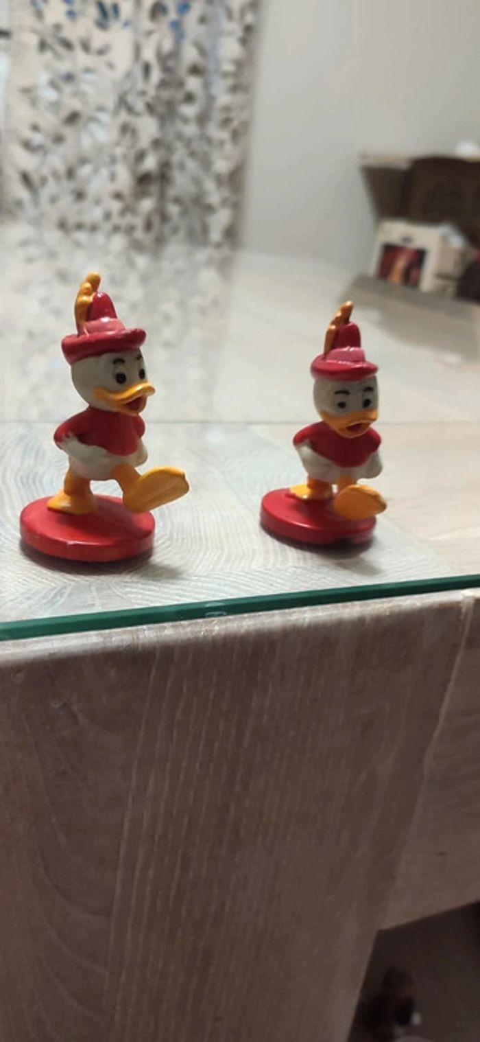 lot 2 figurines riri fifi loulou wdp