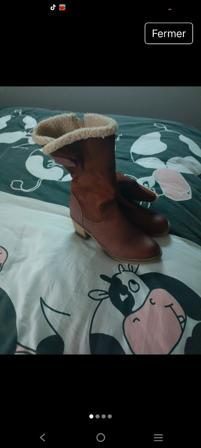 Botte mis haute en très bon état
