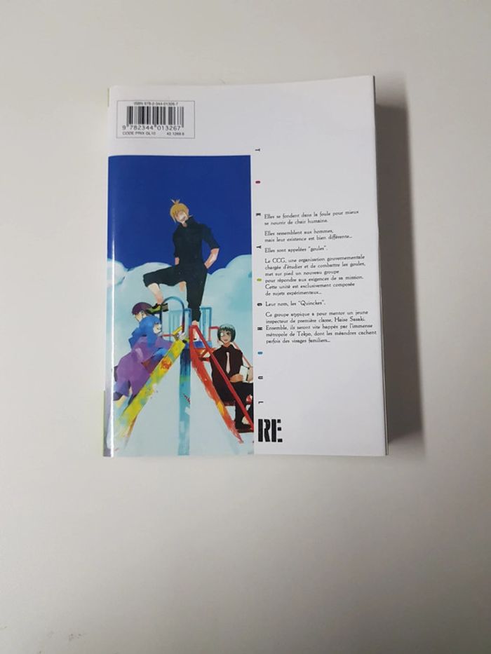 Tome 1 et 2 Tokyo Ghoul RE - photo numéro 3