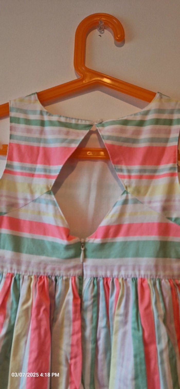 💞 Robe 4 / 5 ans ou 110 cm échancrée Dos 💞 - photo numéro 4