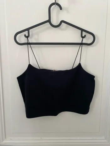 Crop top noir Primark